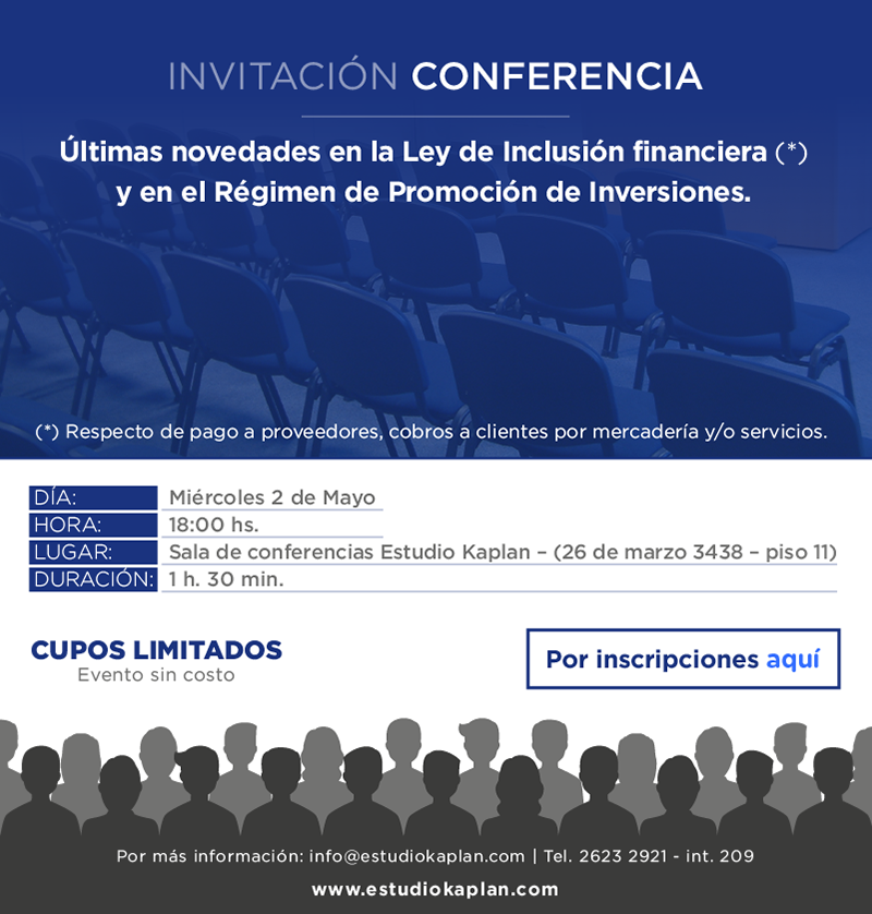 Conferencia Ley Inclusión Financiera WEB